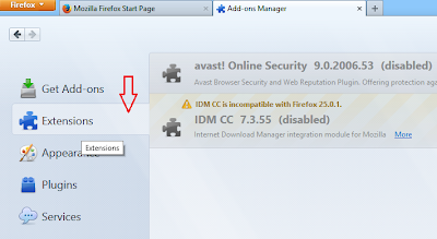remove unwanted add ons from firefox