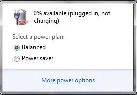 Plugged in Not charging