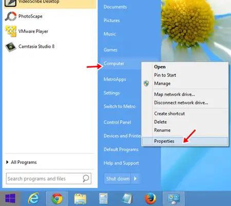 System Properties