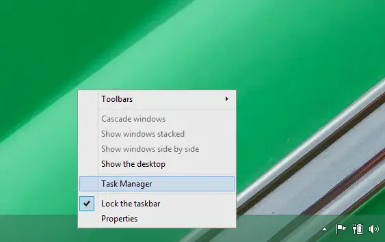 task manager open