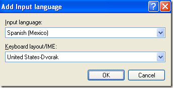 add input language