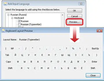 change keyboard language