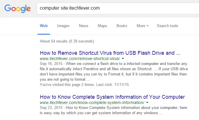 google search secretes