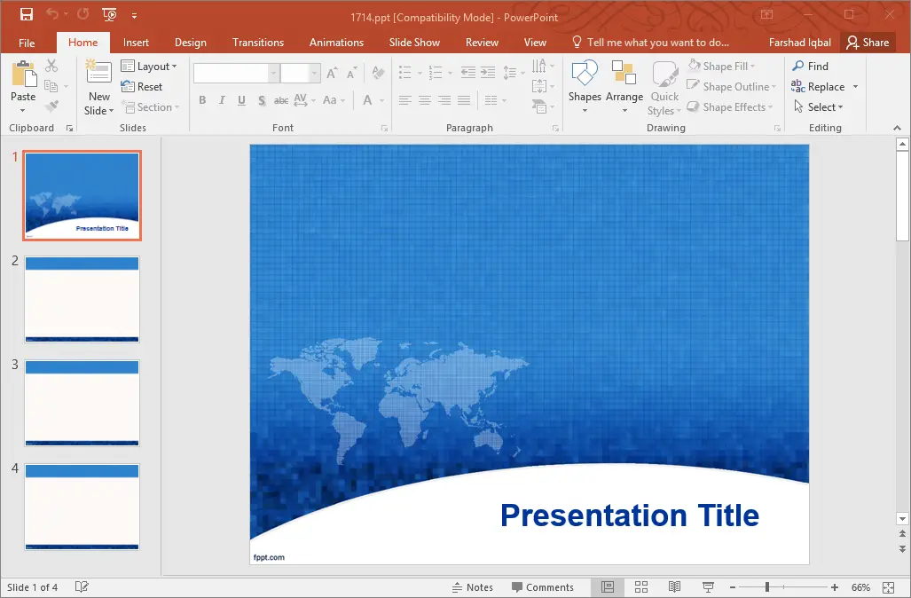 blue-global-powerpoint-template