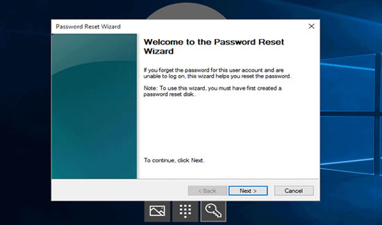 reset windows 10 password