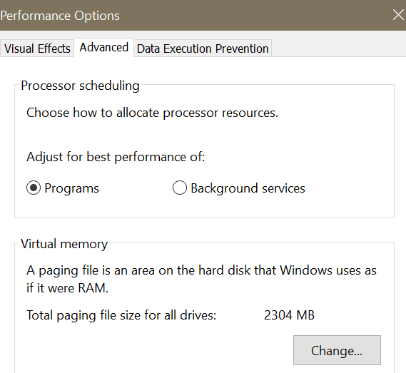 system and compressed memory high usage