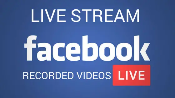 How to Live Stream Recorded Videos on Facebook