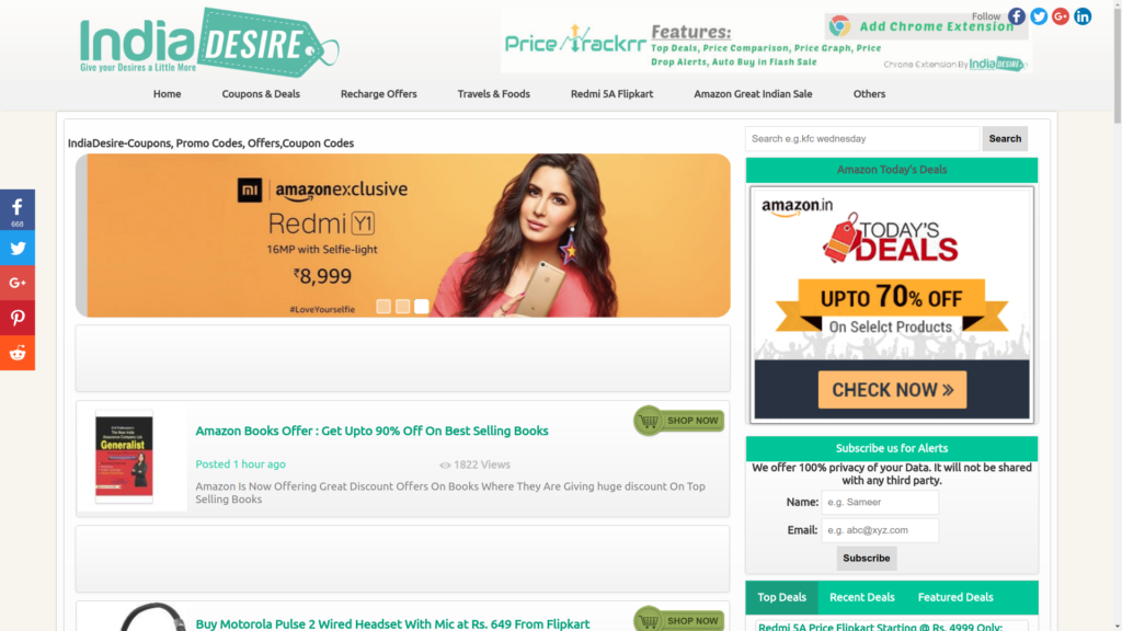 indiadesire.com, discounts, deals, online shoppers, retailers