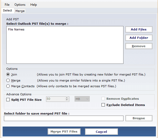 compact pst file