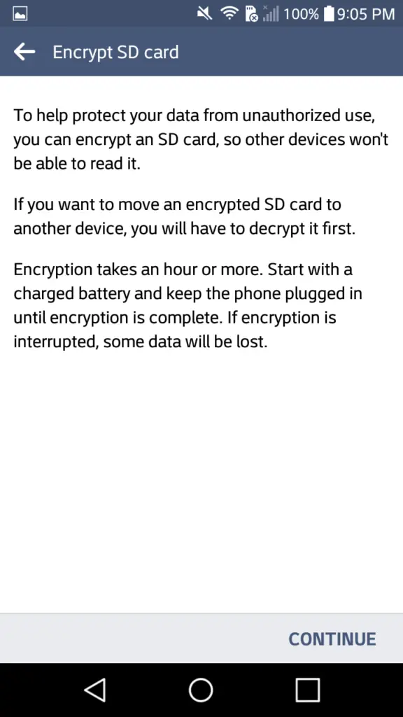 encrypt android