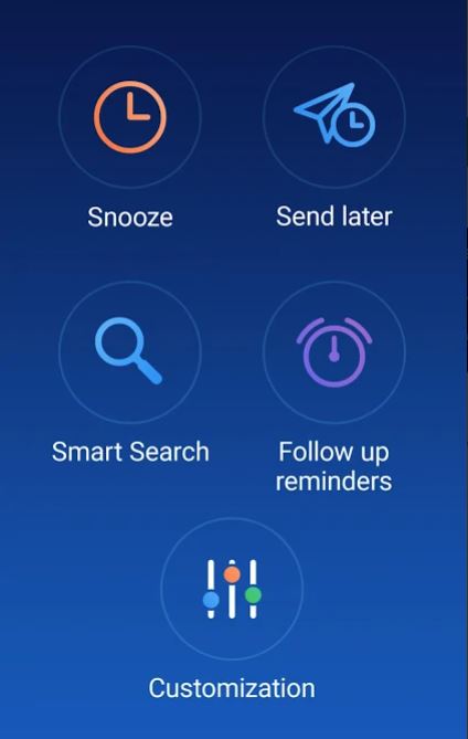 spark mail snooze and send later