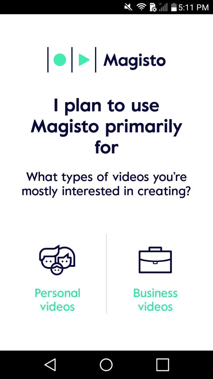 Magisto professional features