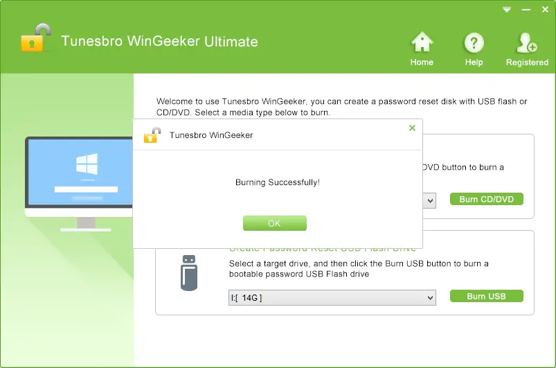 tunebro wingeeker password reset