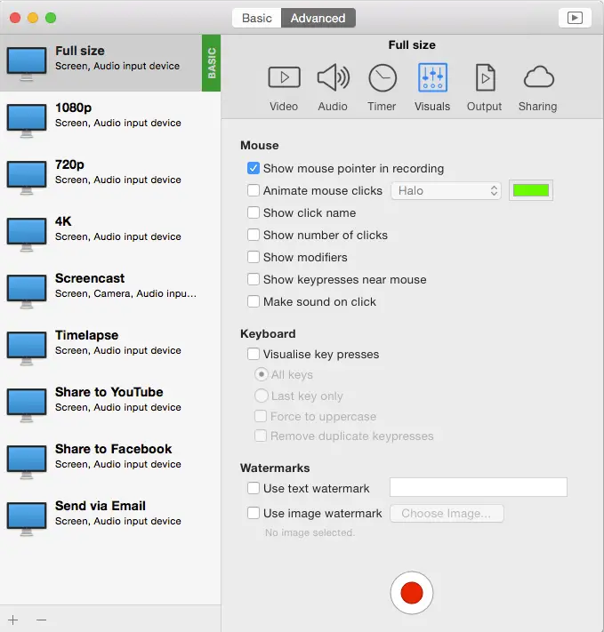 ishowU mac recorder app