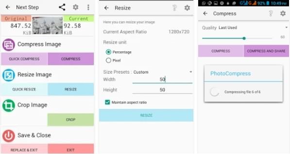 resize image without losing quality