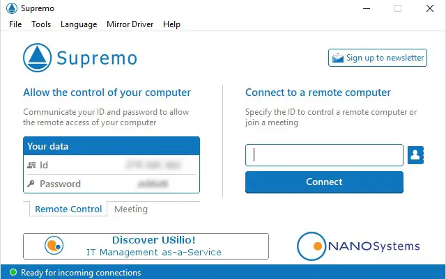 supremo remote tool