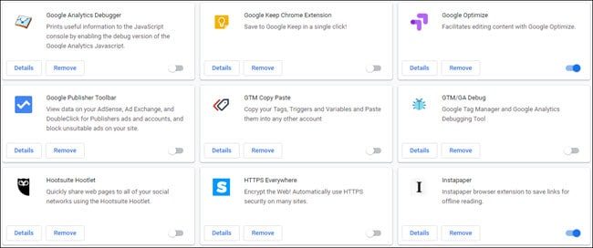 chrome extensions