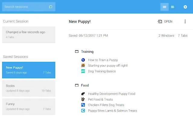 session buddy chrome extension for productivity