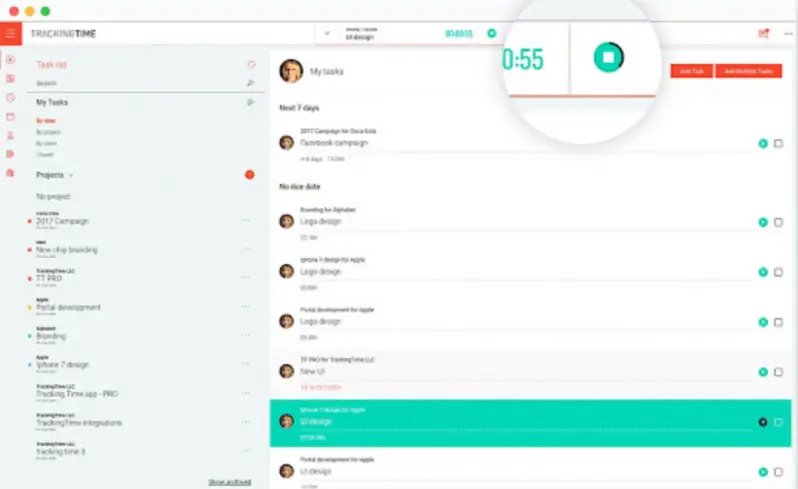 time tracker chrome extension for productivity