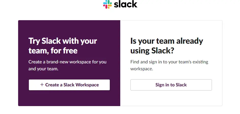 slack to work from home