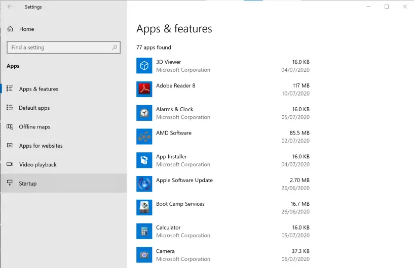 Windows 10 apps