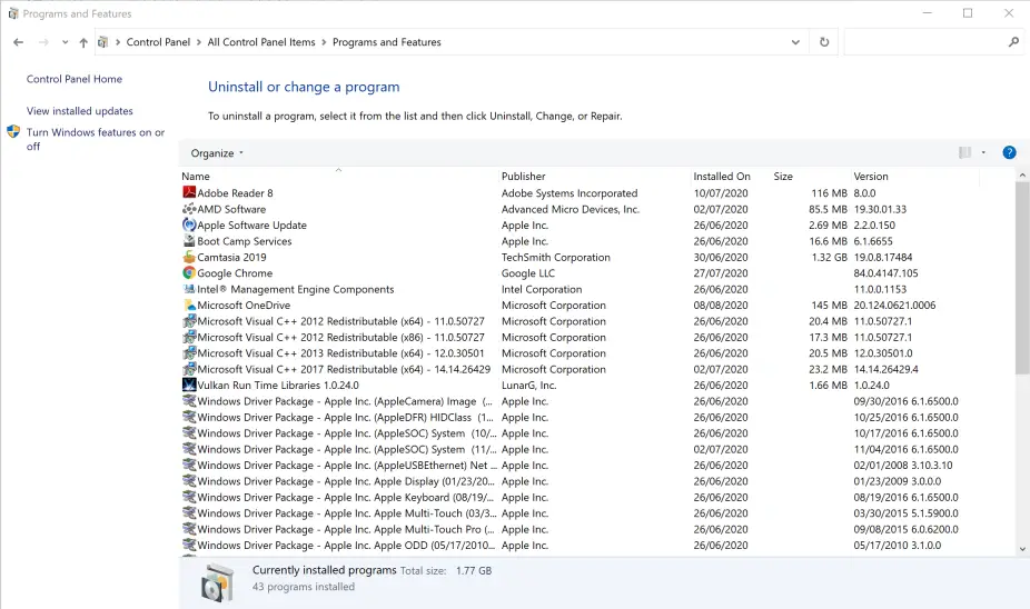 remove office to fix Couldn't Start Office Installation