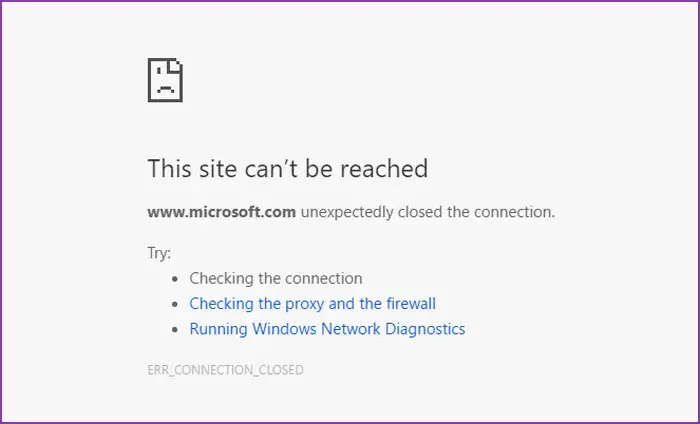 Fix- This Site Can't Be Reached Error On Windows PCs