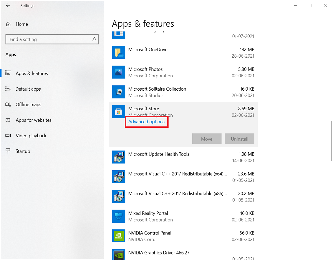 Fix if Windows 10 Apps not Opening 