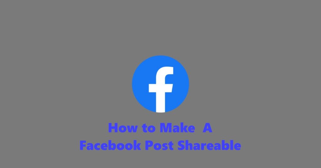cover- how to Make a Facebook Post Shareable
