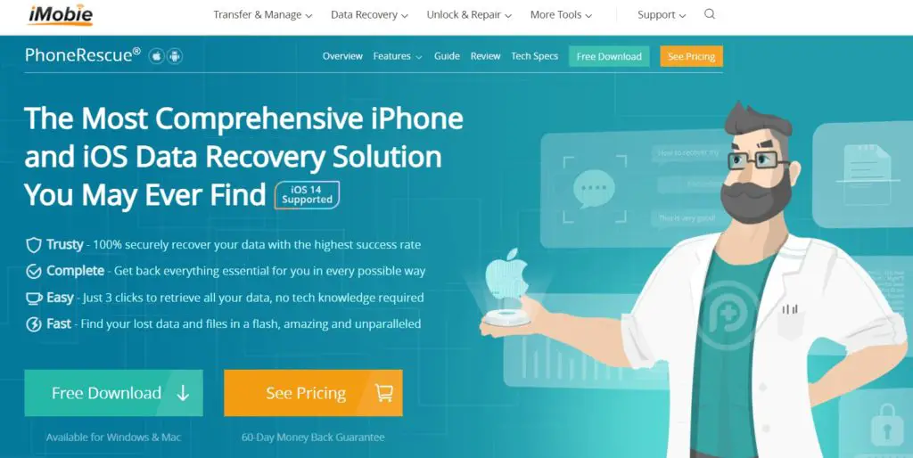 Data Recovery App- iMobie PhoneRescue