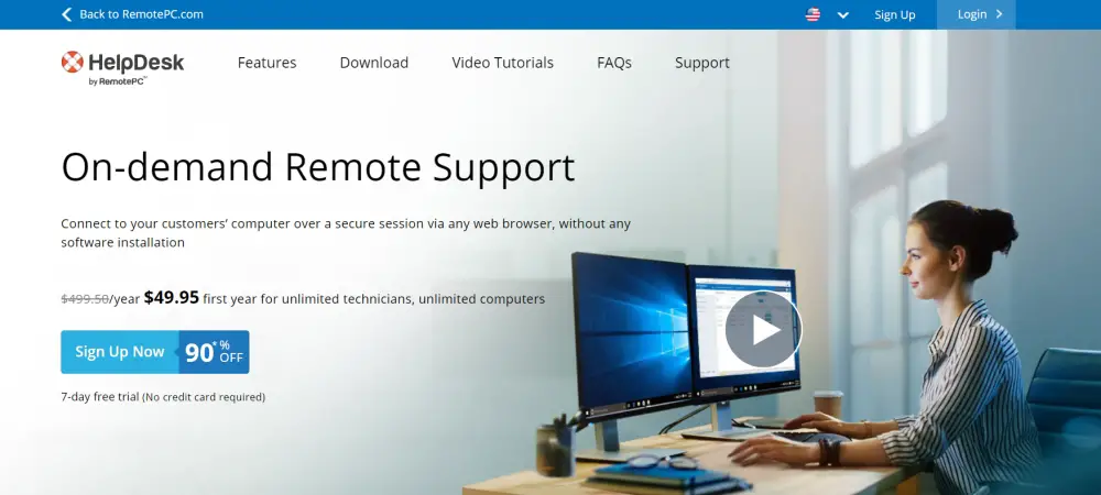 RemotePC tech support