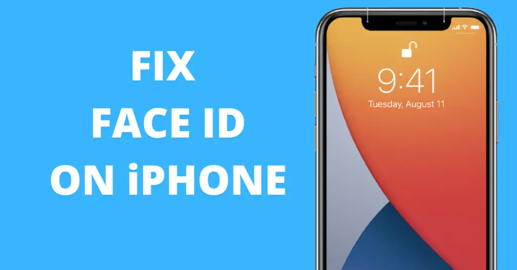 face id is not working