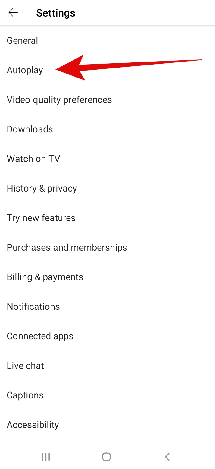 Autoplay Settings