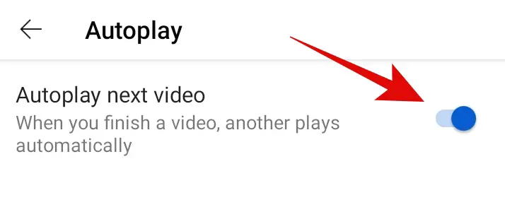 Disabling YouTube Autoplay