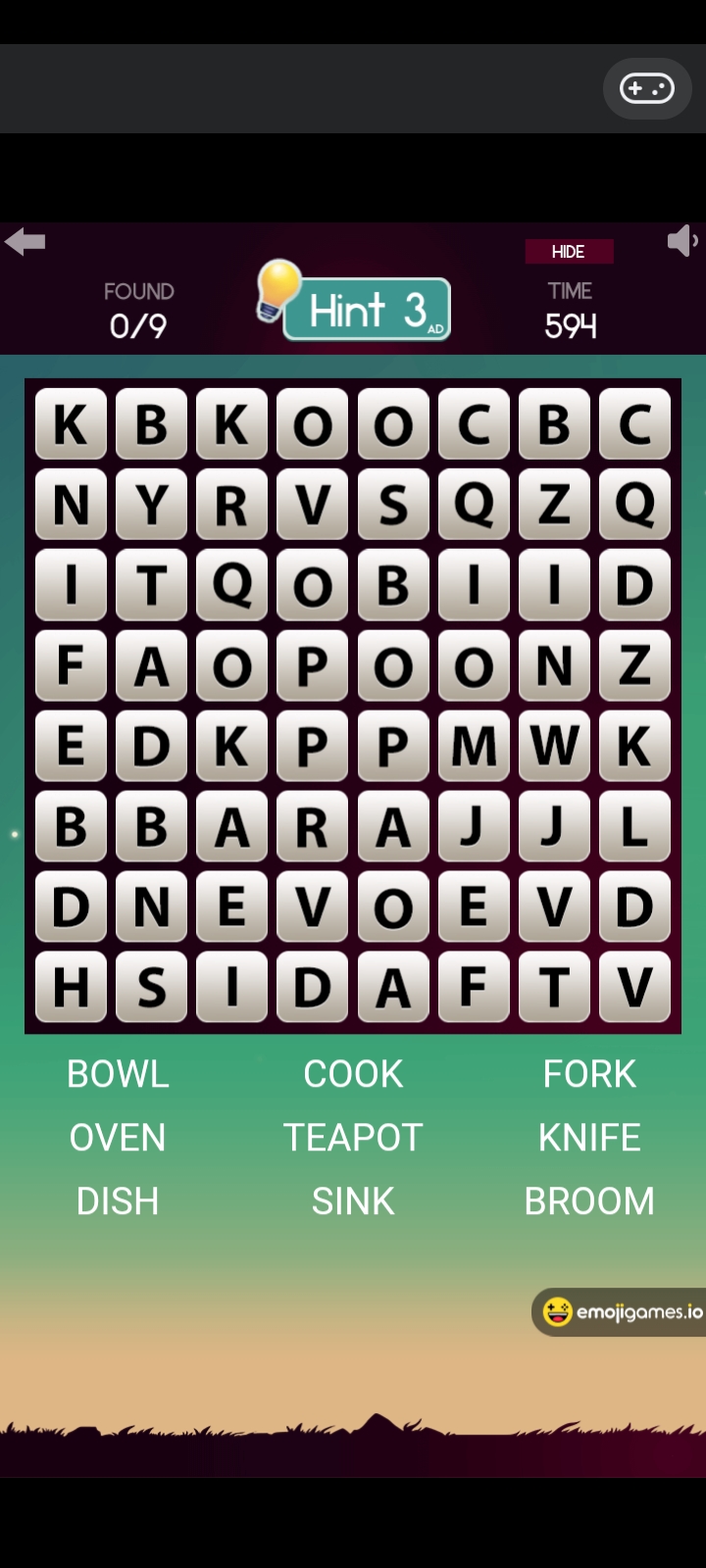 Word Search Challenge