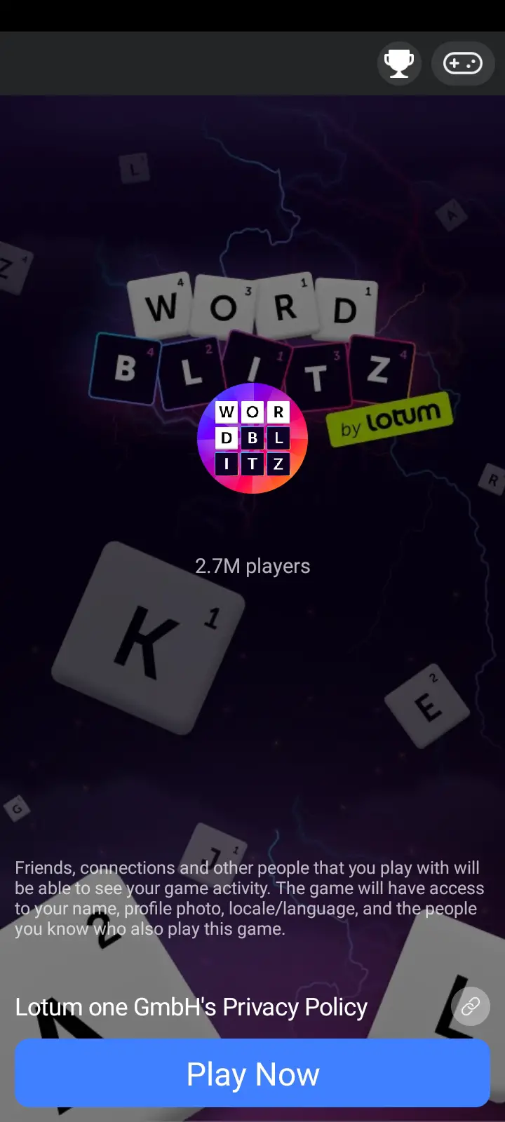 word blitz instant game