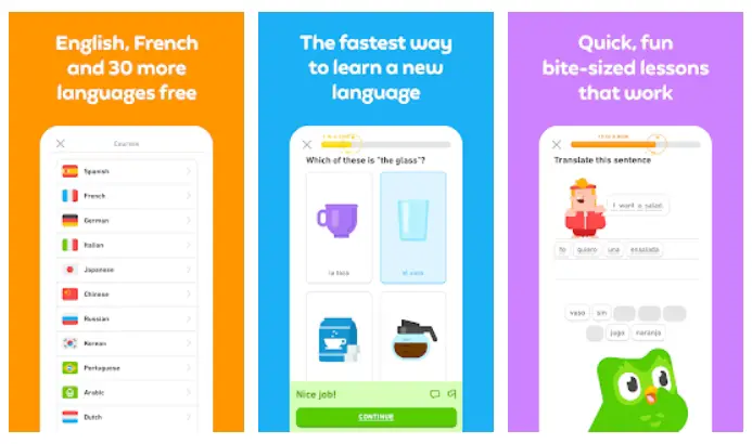 Duolingo app