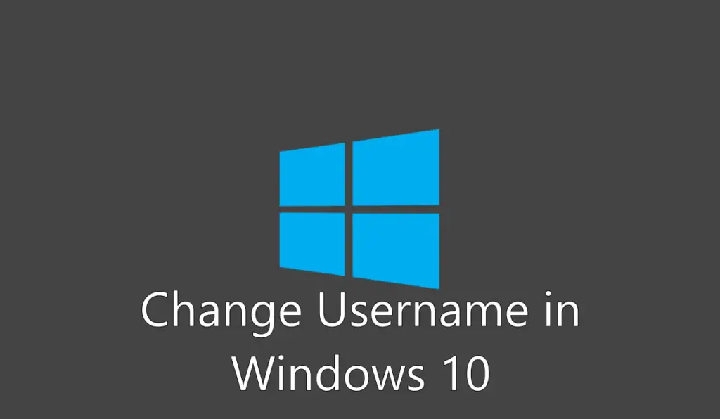 Cover- How to Change the User Name on Windows 10