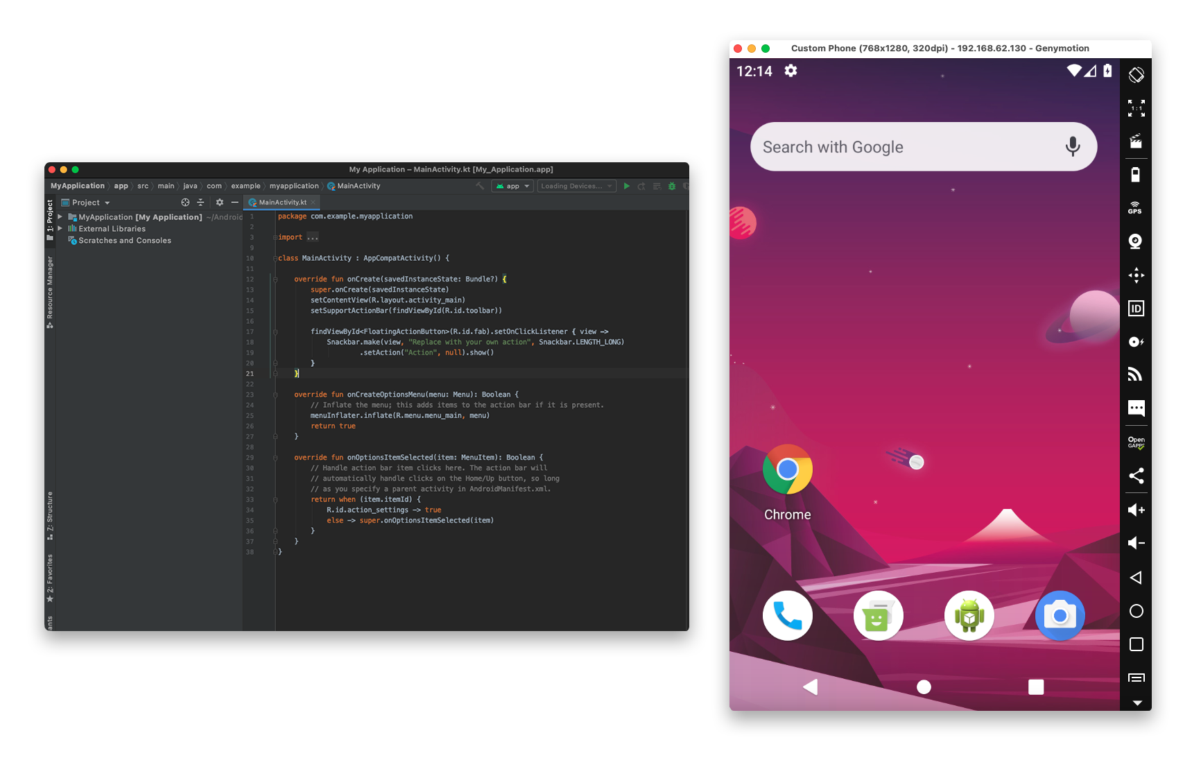 Genymotion Android Emulator for M1, M2, M3, M4