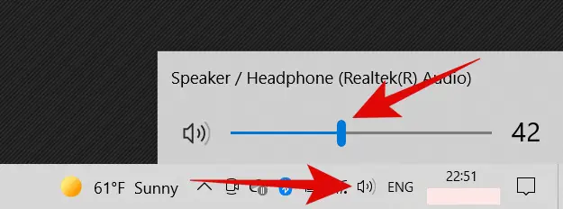 Fix No Sound Problem on Windows 10