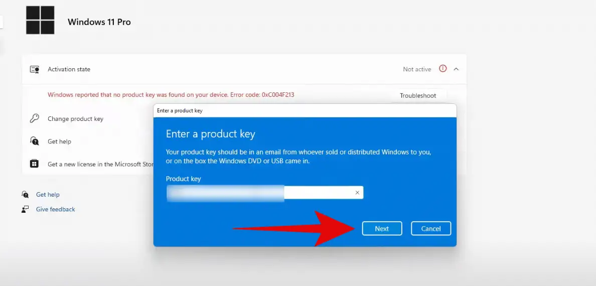 windows 11 activation troubleshooter