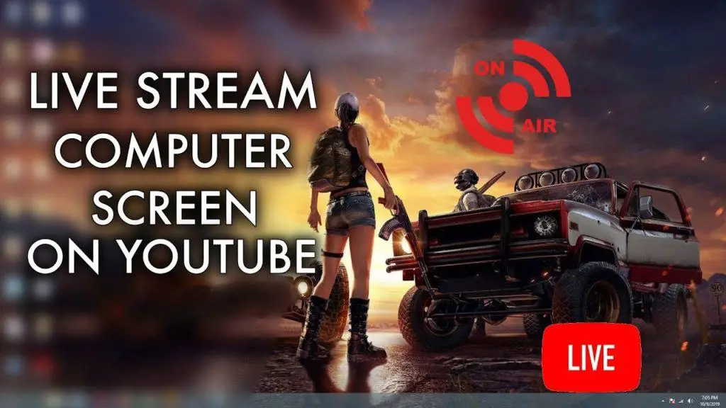 live stream computer screen