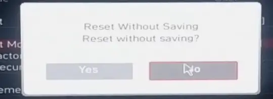 reset without saving