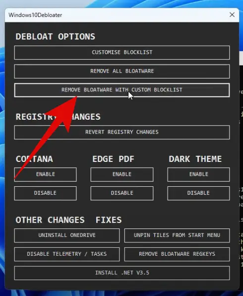 Debloat Your Windows 11