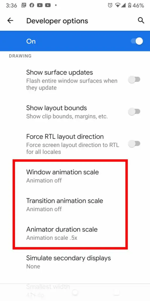 windows animation scale