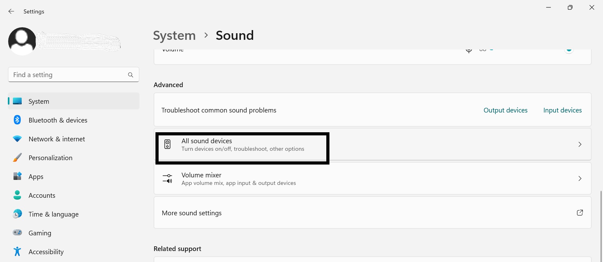 All sound devices