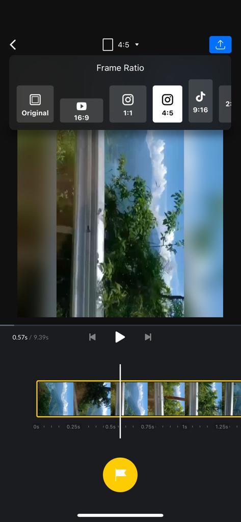 VN video editor app to edit videos in iphone