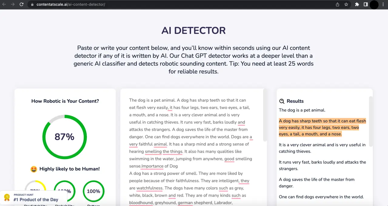 AI detector