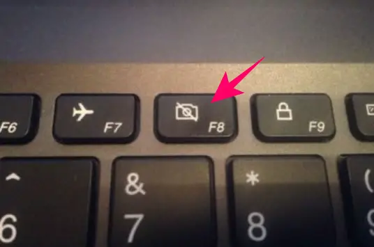 camera key on keyboard
