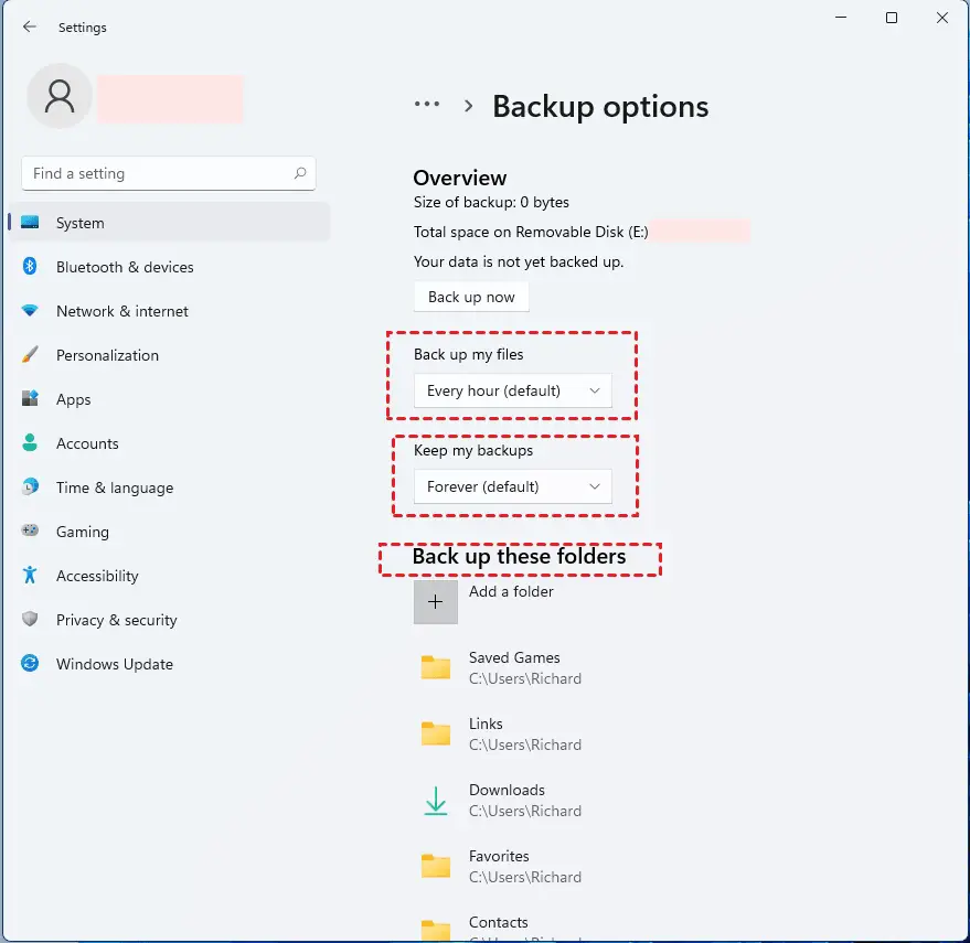 Backup Windows 11 to an External Drive